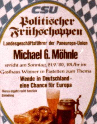 Politischer Frühschoppen mit Michael G. Möhnle